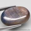 26.40 Carats Natural SAPPHIRE Brownish Blue Oval Cab Loose UNHEATED 20x14.8x6.7