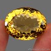 64.43 Carats NATURAL Rich Yellow CITRINE Loose Oval Clean 27x21x17mm JUMBO