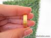 Men's Wedding Ring 14k Yellow Gold WR89 sep (MTO)