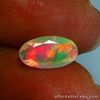 1.06 Carat NATURAL Multi-Color OPAL for Setting Oval Facet 11.22x6.18mm Unheated