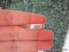 Men's Wedding Ring 14k White Gold WR41  sep