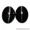3.54 Carats 2pcs Pair Cat's Eye SILLIMANITE Oval Cabochon 8.0x6.15mm
