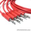 Eurorack Patch Cables - Set of 5 mono patch cables 3.5mm (96 Options)
