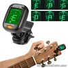 LCD Clip On Tuner Chromatic Acoustic Electric Guitar Bass Ukulele Banjo Violin