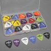 100pcs Acoustic Electric Guitar Picks Plectrum Various 6 Thickness w/Pick Box.