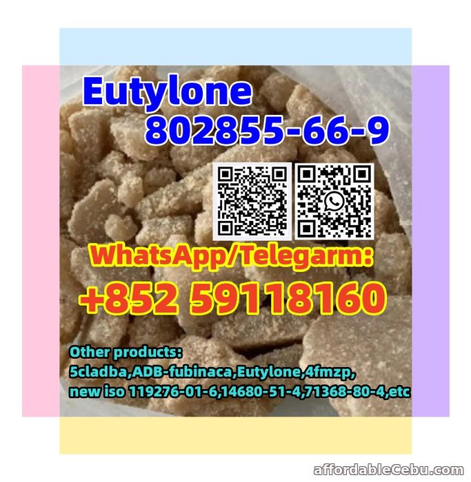 1st picture of 100% safe shipping cas 802855-66-9 Eutylone white crystry ku +861956568970 For Sale in Cebu, Philippines
