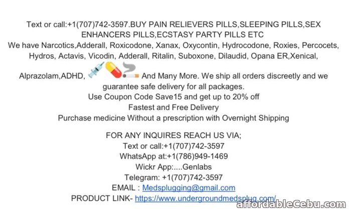 1st picture of Buy Adderall 30mg tablets online Text:+1(707)742-3597 For Sale in Cebu, Philippines