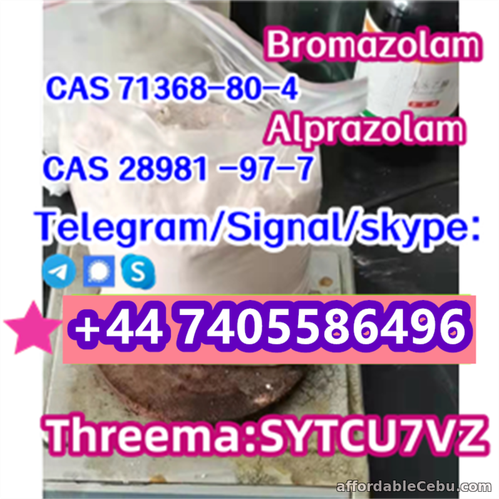 1st picture of Bromazolam good quality CAS 71368–80–4 powder in stock Telegarm/Signal/skype: +44 7405586496 For Rent in Cebu, Philippines