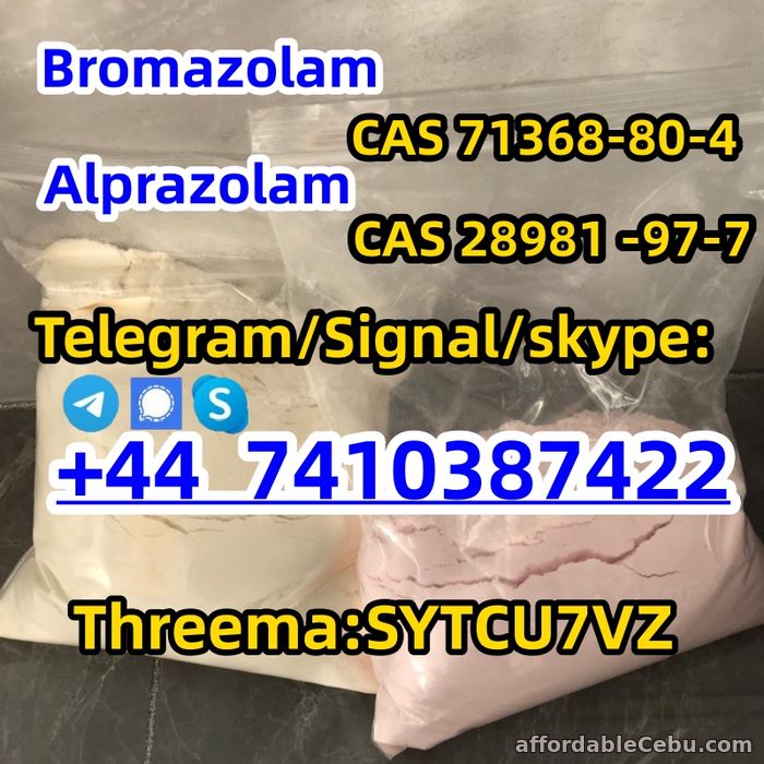 1st picture of CAS 71368-80-4 Bromazolam CAS 28981 -97-7 Alprazolam  Telegarm/Signal/skype: +44 7410387422 For Swap in Cebu, Philippines