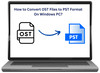 Batch Convert OST Files to Outlook PST Format