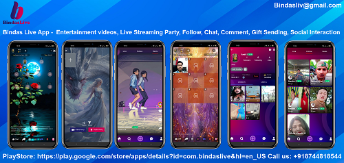 1st picture of Bindas Live App -  Entertainment videos, Live Streaming Party, Follow, Chat, Comment, Gift Sending, Social Interaction Looking For in Cebu, Philippines