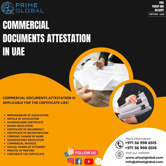 1st picture of Secure Your Transactions: Trusted Commercial Certificate Attestation UAE Offer in Cebu, Philippines