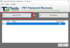 How can passwords be recovered and reset from Outlook PST file