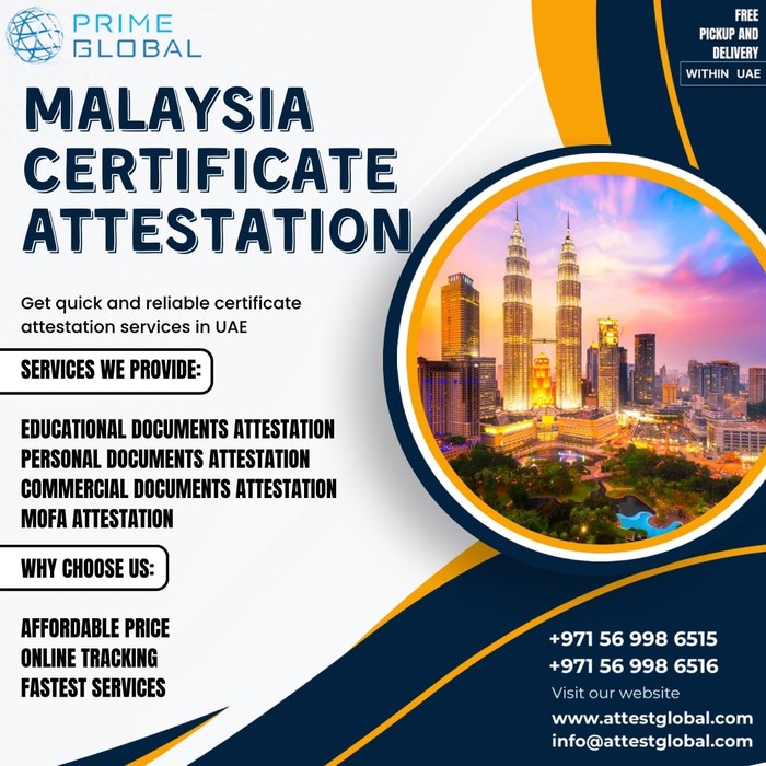 1st picture of Affordable Malaysia Certificate Attestation Services UAE Offer in Cebu, Philippines
