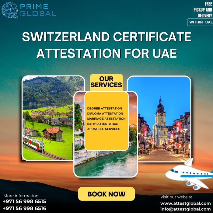 1st picture of Quick Switzerland Certificate Attestation Services UAE Offer in Cebu, Philippines