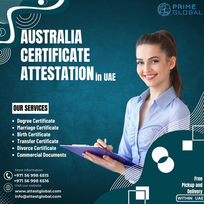 1st picture of Secure Australia Certificate Attestation in the UAE Offer in Cebu, Philippines