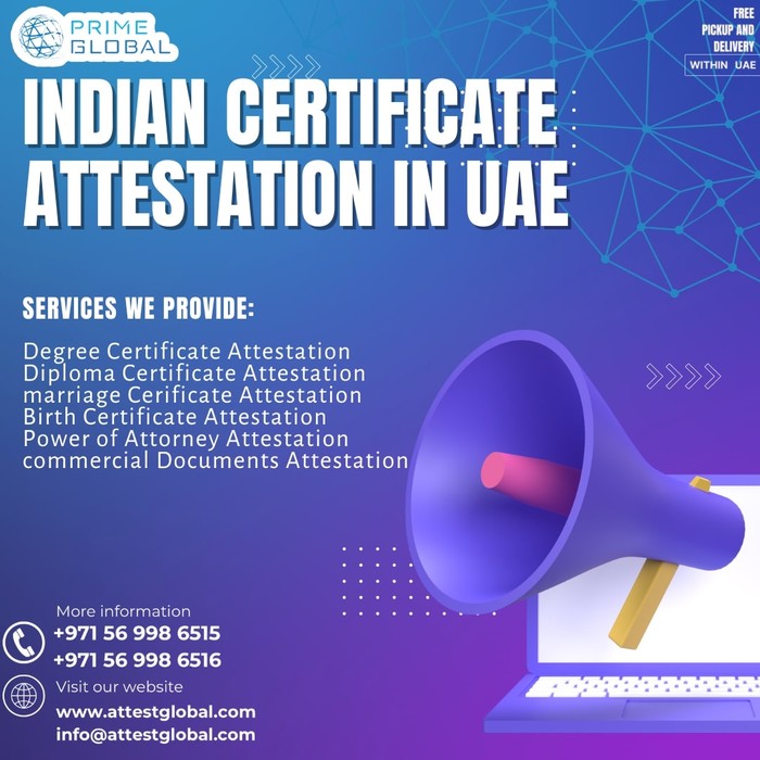 1st picture of Complete Guide to Indian Certificate Attestation in the UAE Offer in Cebu, Philippines