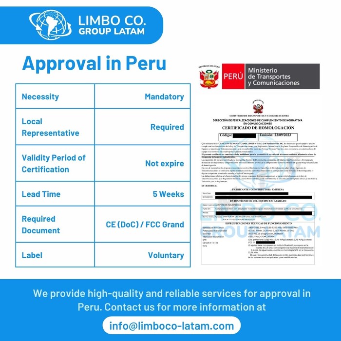 1st picture of Approval in Peru For Sale in Cebu, Philippines