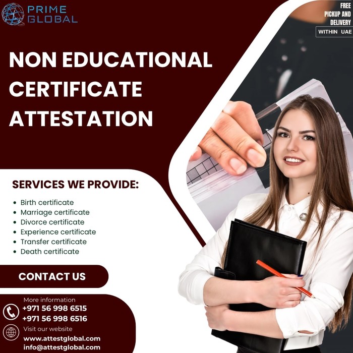 1st picture of Secure Non-Educational Certificate Attestation Services UAE Offer in Cebu, Philippines