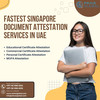 UAE Embassy Attestation for Singapore Documents