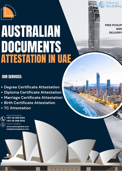 1st picture of Fast and Reliable Australia Document Attestation Services in UAE Offer in Cebu, Philippines