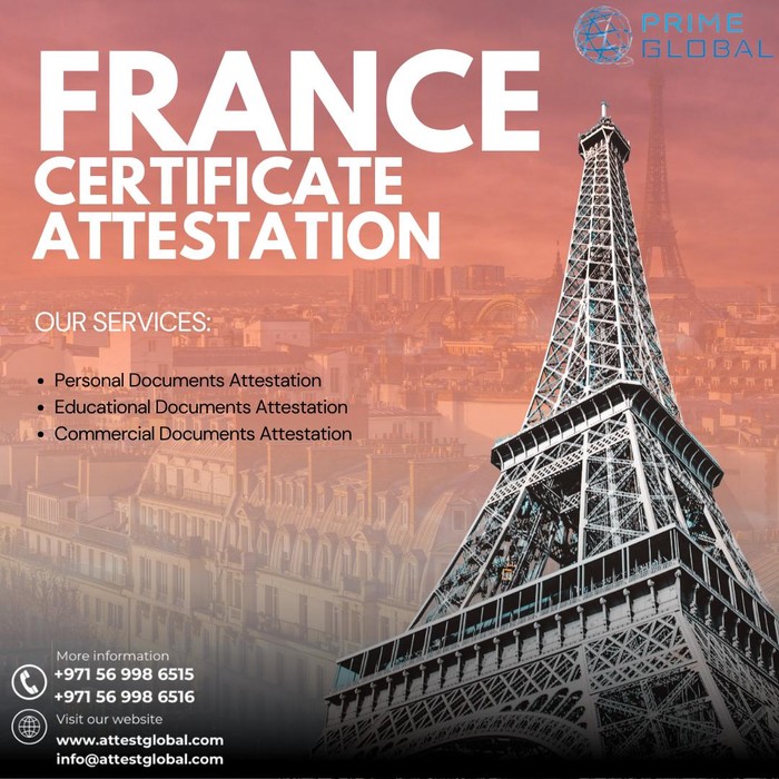 1st picture of Affordable France Certificate Attestation for UAE Residents Offer in Cebu, Philippines