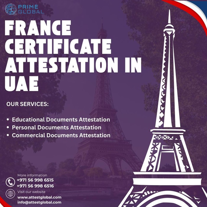 1st picture of UAE France Certificate Attestation Services for Employment & Study Offer in Cebu, Philippines