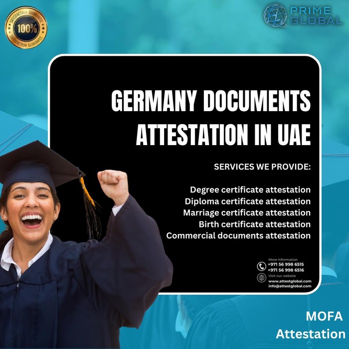 1st picture of Efficient Germany Certificate Attestation for Employment & Visa in UAE Offer in Cebu, Philippines