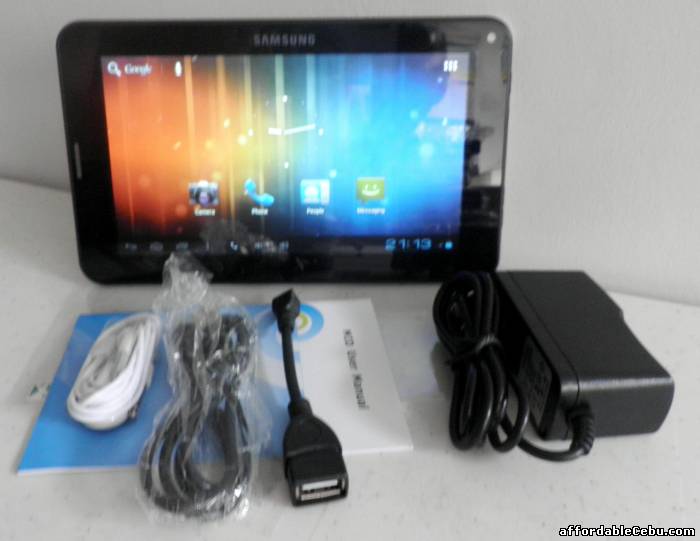 2nd picture of FOR SALE !!!SAMSUNG TABLET  7 inches Android PC Tablet WITH SIM CARD SLOT P7,500 only !!! For Sale in Cebu, Philippines