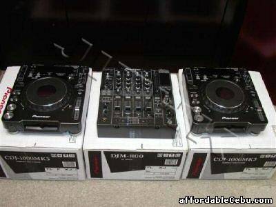 1st picture of 2x CDJ-1000 MK3 + DJM-800 Mixer Package For Sale in Cebu, Philippines