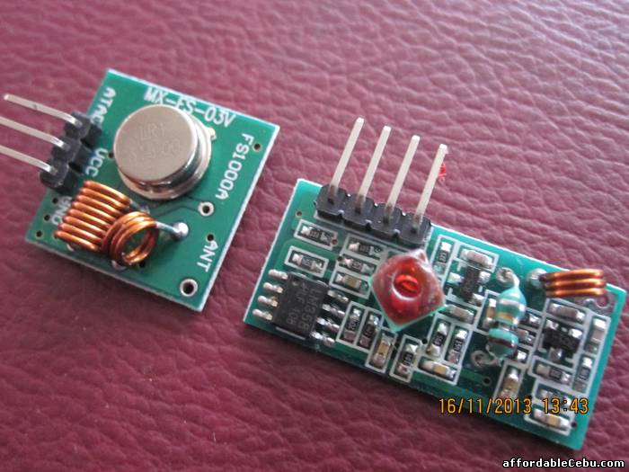 2nd picture of 315Mhz RF Tx/RX Transmitter and receiver link kit for Arduino/ARM/MCU remote For Sale in Cebu, Philippines
