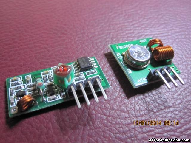 2nd picture of 433Mhz RF Tx/RX Transmitter and receiver link kit for Arduino/ARM/MCU remote For Sale in Cebu, Philippines