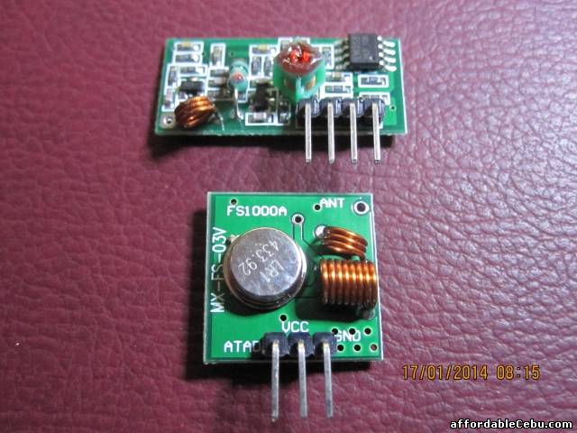 4th picture of 433Mhz RF Tx/RX Transmitter and receiver link kit for Arduino/ARM/MCU remote For Sale in Cebu, Philippines
