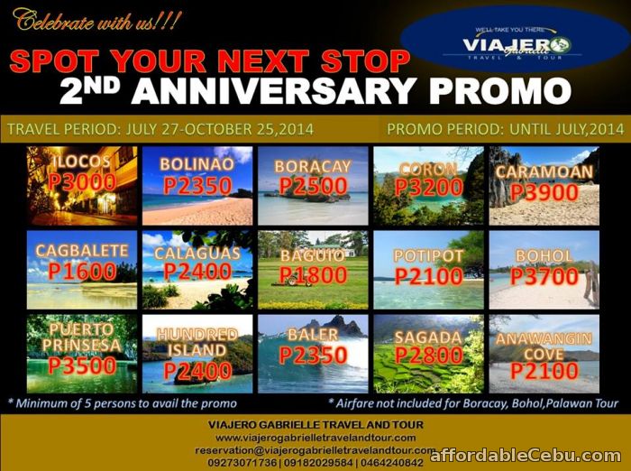 1st picture of Tour Packages All-In Offer in Cebu, Philippines