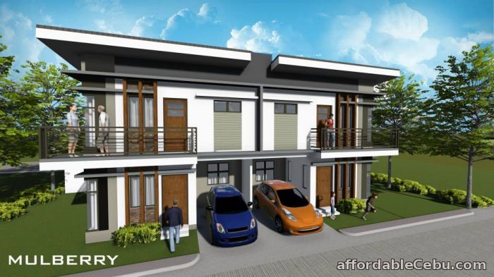 1st picture of 4 bedroom affordable house, Mulberry, Woodway Townhomes, Talisay Cebu For Sale in Cebu, Philippines