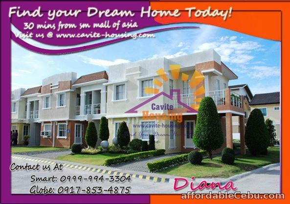 1st picture of 3brm Diana Townhouse, Lancaster New City Cavite, PHP 11.6k/mo For Sale in Cebu, Philippines