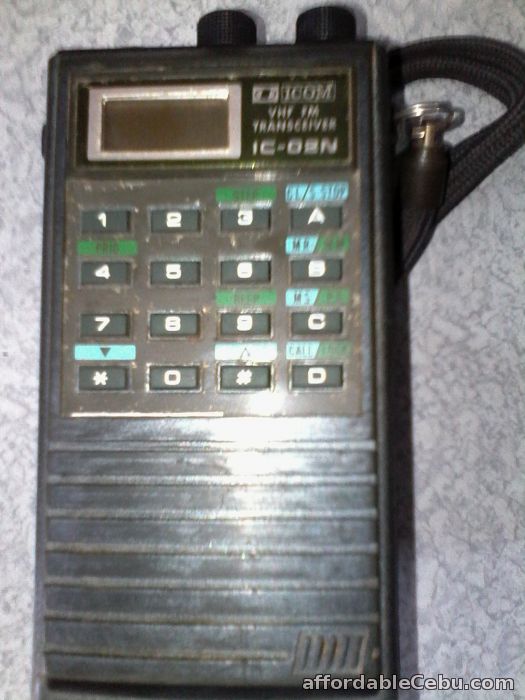 4th picture of ICOM VHF Transceiver IC-02N For Sale in Cebu, Philippines