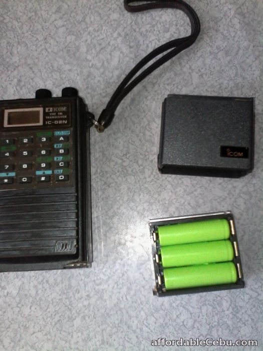 2nd picture of ICOM VHF Transceiver IC-02N For Sale in Cebu, Philippines
