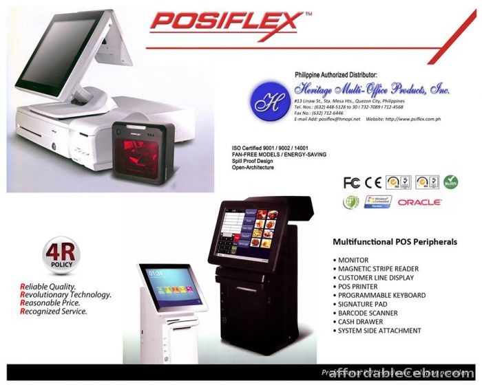 1st picture of POSIFLEX POS TERMINALS For Sale in Cebu, Philippines