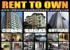 RENT TO OWN CONDO, PEARL PLACE ORTIGAS, ESCALADES CUBAO and SUCAT