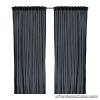 VIVAN Dark Grey Curtains (Product of Sweden)
