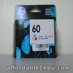 1st picture of HP 60 Tri-color Original Ink Cartridge For Sale in Cebu, Philippines