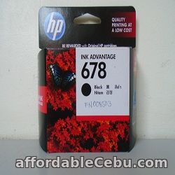 1st picture of HP 678 Black Original Ink Advantage Cartridge For Sale in Cebu, Philippines