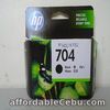 HP 704 Black Original Ink Advantage Cartridge