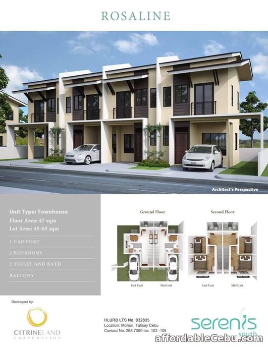 1st picture of Pre selling house and lot for sale in Talisay For Sale in Cebu, Philippines