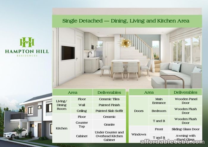 3rd picture of Hampton Hill Residences - Grayson House (Single Detached) For Sale in Cebu, Philippines