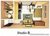 STUDIO UNIT-B IN BRENTWOOD (Courtyards)