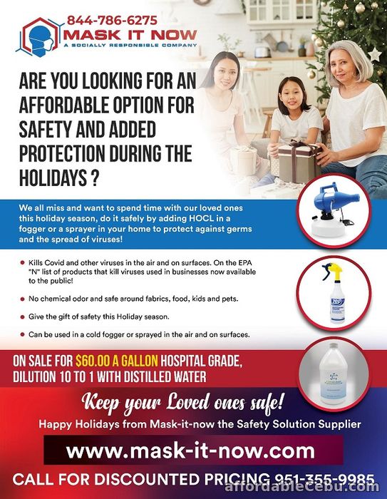 1st picture of Safety Options for the Holidays Offer in Cebu, Philippines