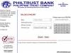 Picture of Philtrust Bank ATM Card Balance Inquiry Online