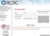 Picture of RCBC ATM Card Balance Inquiry Online